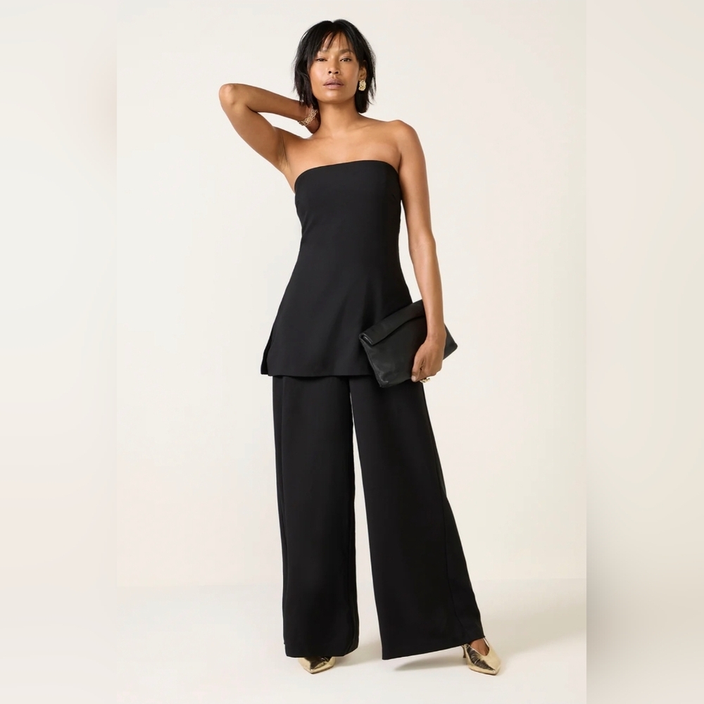 Hutch Jess Strapless Jumpsuit XS NEW